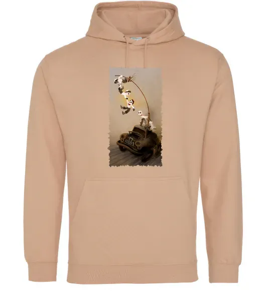 Чоловіча толстовка (худі) Warboys Mad Max Пісочний фото