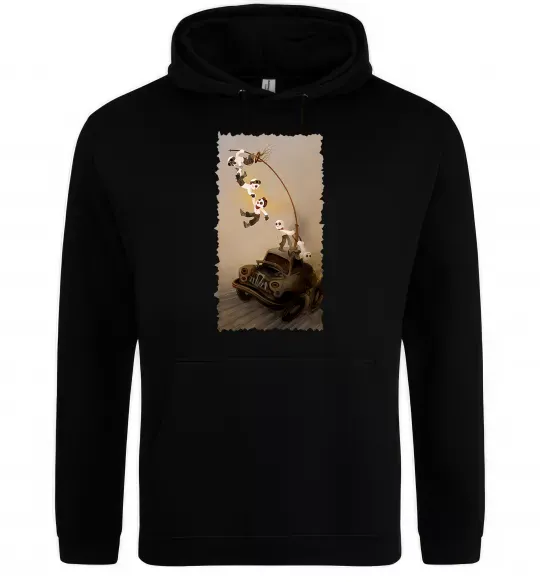 Жіноча толстовка (худі) Warboys Mad Max Чорний фото