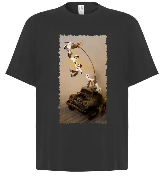 Футболка Оверсайз Warboys Mad Max Чорний фото