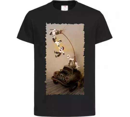 Дитяча футболка Warboys Mad Max Чорний фото