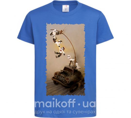 Дитяча футболка Warboys Mad Max Яскраво-синій фото