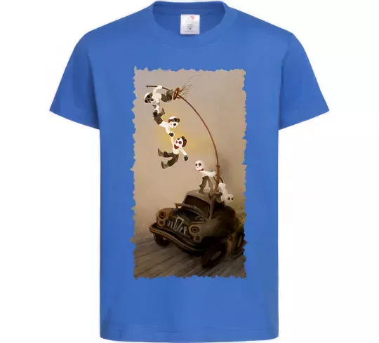 Дитяча футболка Warboys Mad Max Яскраво-синій фото