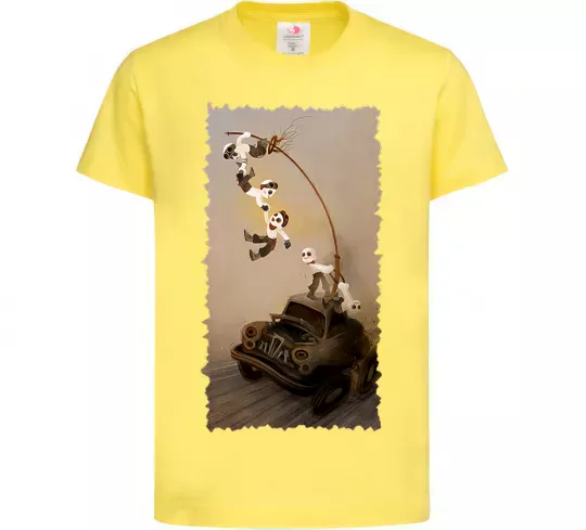 Дитяча футболка Warboys Mad Max Лимонний фото