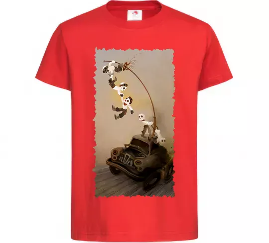 Дитяча футболка Warboys Mad Max Червоний фото