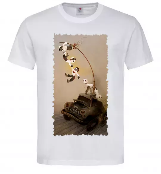 Мужская футболка Warboys Mad Max Белый фото