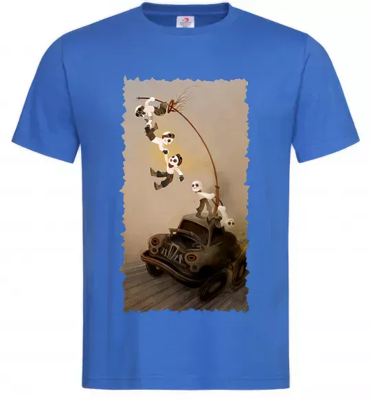 Мужская футболка Warboys Mad Max Ярко-синий фото