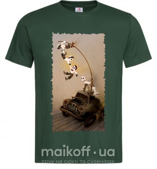 Чоловіча футболка Warboys Mad Max Темно-зелений фото