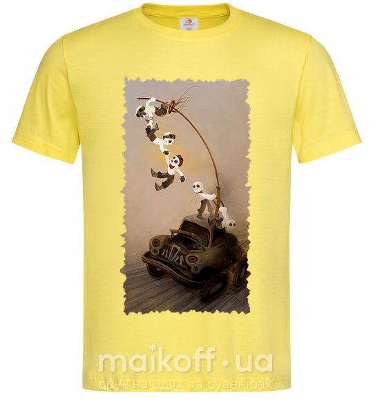 Чоловіча футболка Warboys Mad Max Лимонний фото