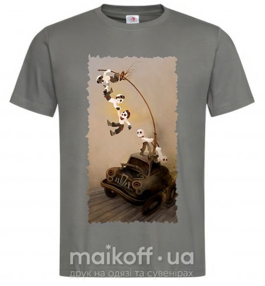 Чоловіча футболка Warboys Mad Max Графіт фото