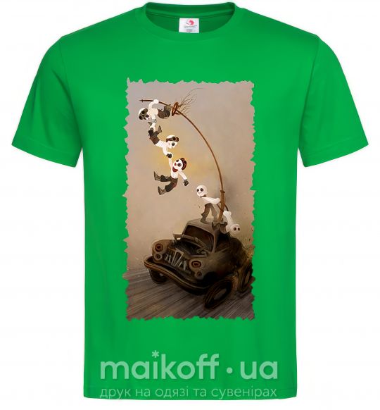 Чоловіча футболка Warboys Mad Max Зелений фото