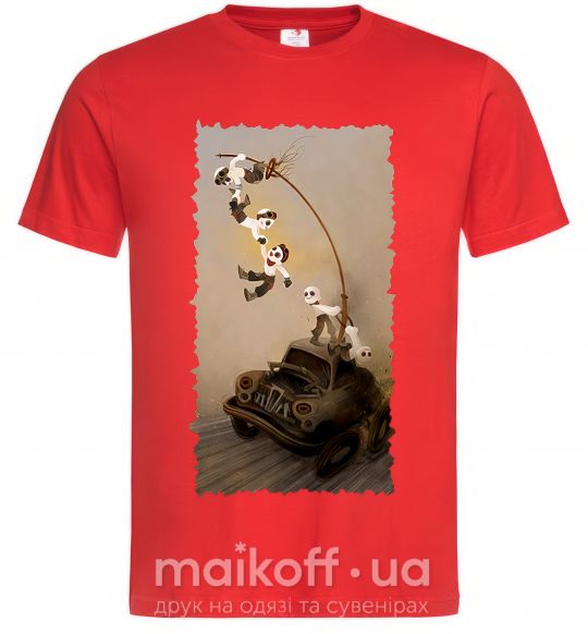 Чоловіча футболка Warboys Mad Max Червоний фото
