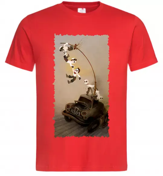 Мужская футболка Warboys Mad Max Красный фото