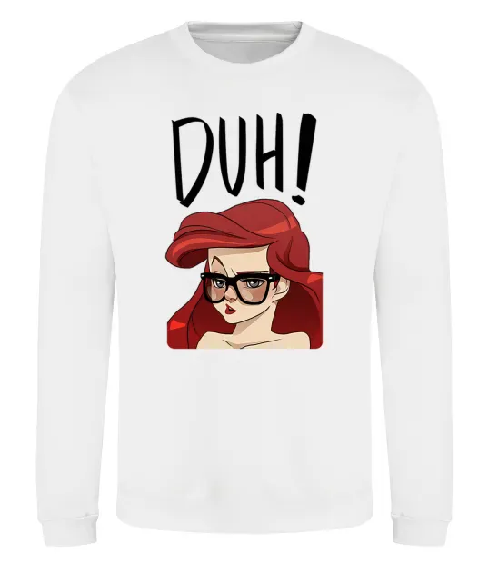 Світшот Аriel disney princess Білий фото