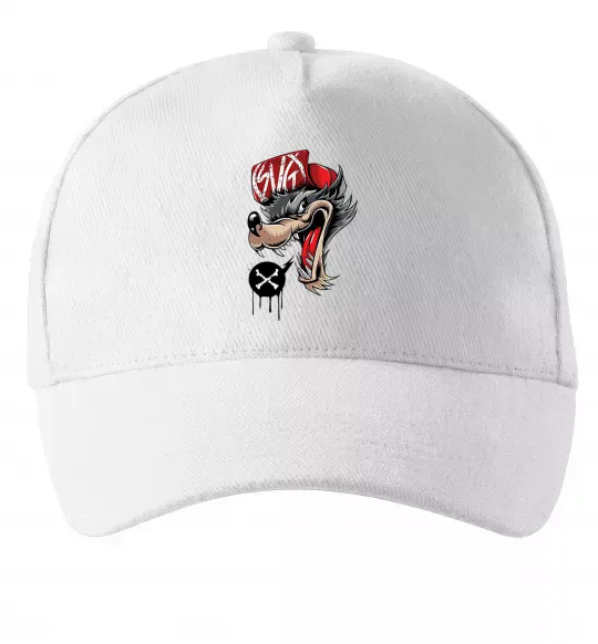 Кепка Swag wolf Белый фото
