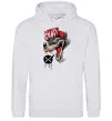 Чоловіча толстовка (худі) Swag wolf Сірий меланж фото