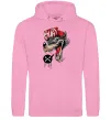Женская толстовка (худи) Swag wolf Розовый фото