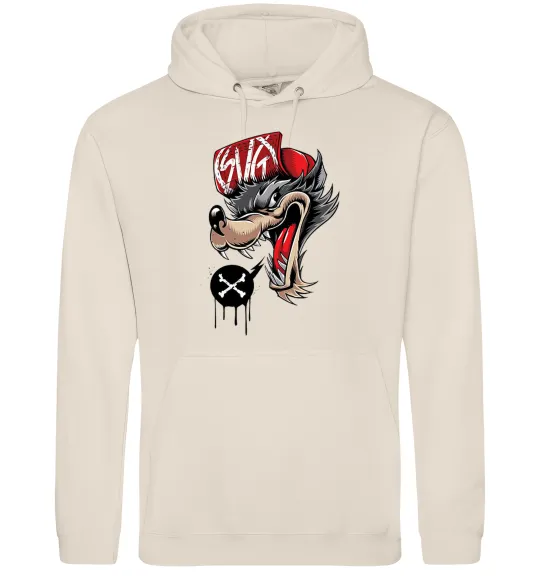 Женская толстовка (худи) Swag wolf Таш фото
