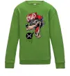 Детский Свитшот Swag wolf Лаймовый фото