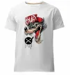 Чоловіча преміум футболка Swag wolf Білий фото