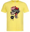 Мужская футболка Swag wolf Лимонный фото