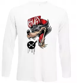 Лонгслив Вовк в овечій шкурі Белый фото