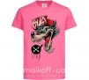 Детская футболка Swag wolf Ярко-розовый фото