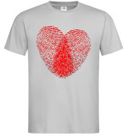 Мужская футболка Серце відбиток