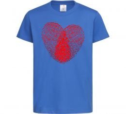 Дитяча футболка Серце відбиток