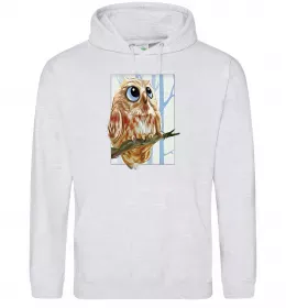 Женская толстовка (худи) Сова зла Черный фото