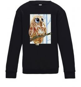 Дитячий світшот Сова маслом