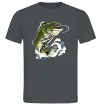 Мужская футболка Зелена риба Графит фото