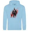 Чоловіча толстовка (худі) Джон Бернтал каратель Блакитний фото