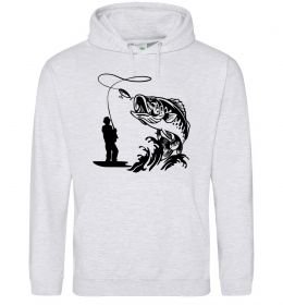 Мужская толстовка (худи) Велика рибина Мужская толстовка (худи) Велика рибина