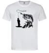 Чоловіча футболка Велика рибина Білий фото