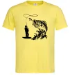 Чоловіча футболка Велика рибина Лимонний фото