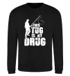 Світшот This tug is my drug Чорний фото