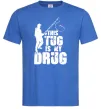 Чоловіча футболка This tug is my drug Яскраво-синій фото