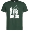 Чоловіча футболка This tug is my drug Темно-зелений фото