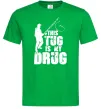 Чоловіча футболка This tug is my drug Зелений фото
