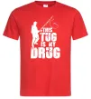 Чоловіча футболка This tug is my drug Червоний фото