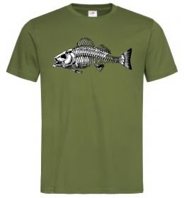 Чоловіча футболка Cкелет риби Чоловіча футболка Cкелет риби