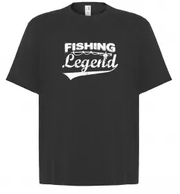 Футболка Оверсайз Fishing save me from becoming a pornstar Белый фото