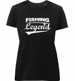 Жіноча преміум футболка Fishing is like the mafia Білий фото