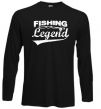 Лонгслів Fishing legend Чорний фото