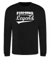 Світшот Fishing legend Чорний фото