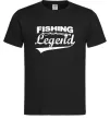 Мужская футболка Fishing legend Черный фото