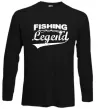 Лонгслів Fishing legend Чорний фото