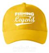 Кепка Fishing legend Солнечно желтый фото