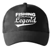 Кепка Fishing legend Черный фото
