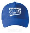 Кепка Fishing legend Яскраво-синій фото